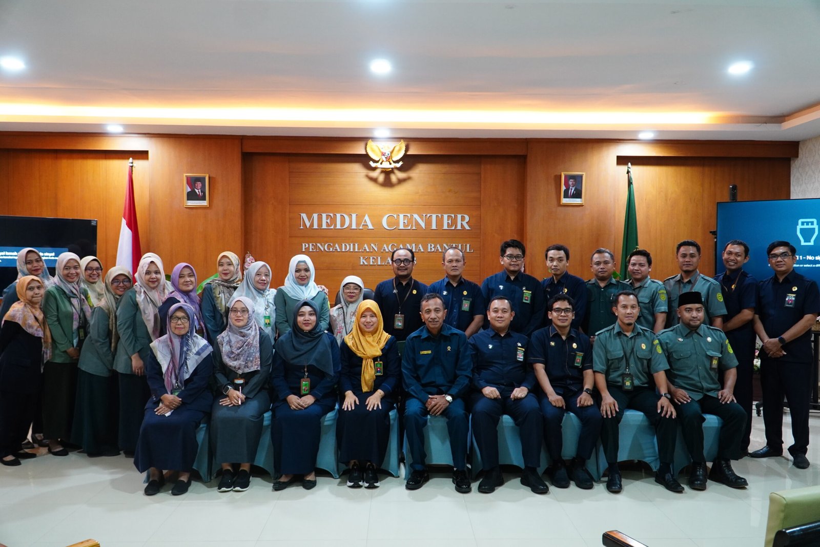 PTA Yogyakarta Laksanakan Monitoring dan Evaluasi Kinerja PA Bantul Semester I Tahun 2026