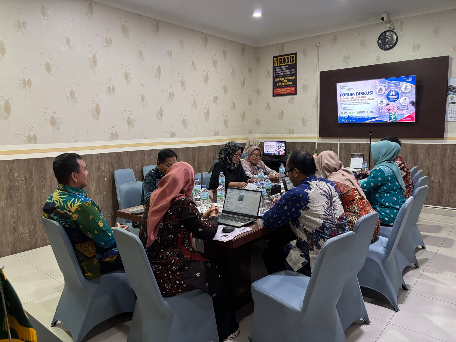 PA Bantul Selenggarakan Diskusi Upaya Kolaborasi Terpadu Pencatatan Perkawinan dan Pemutakhiran Administrasi Kependudukan