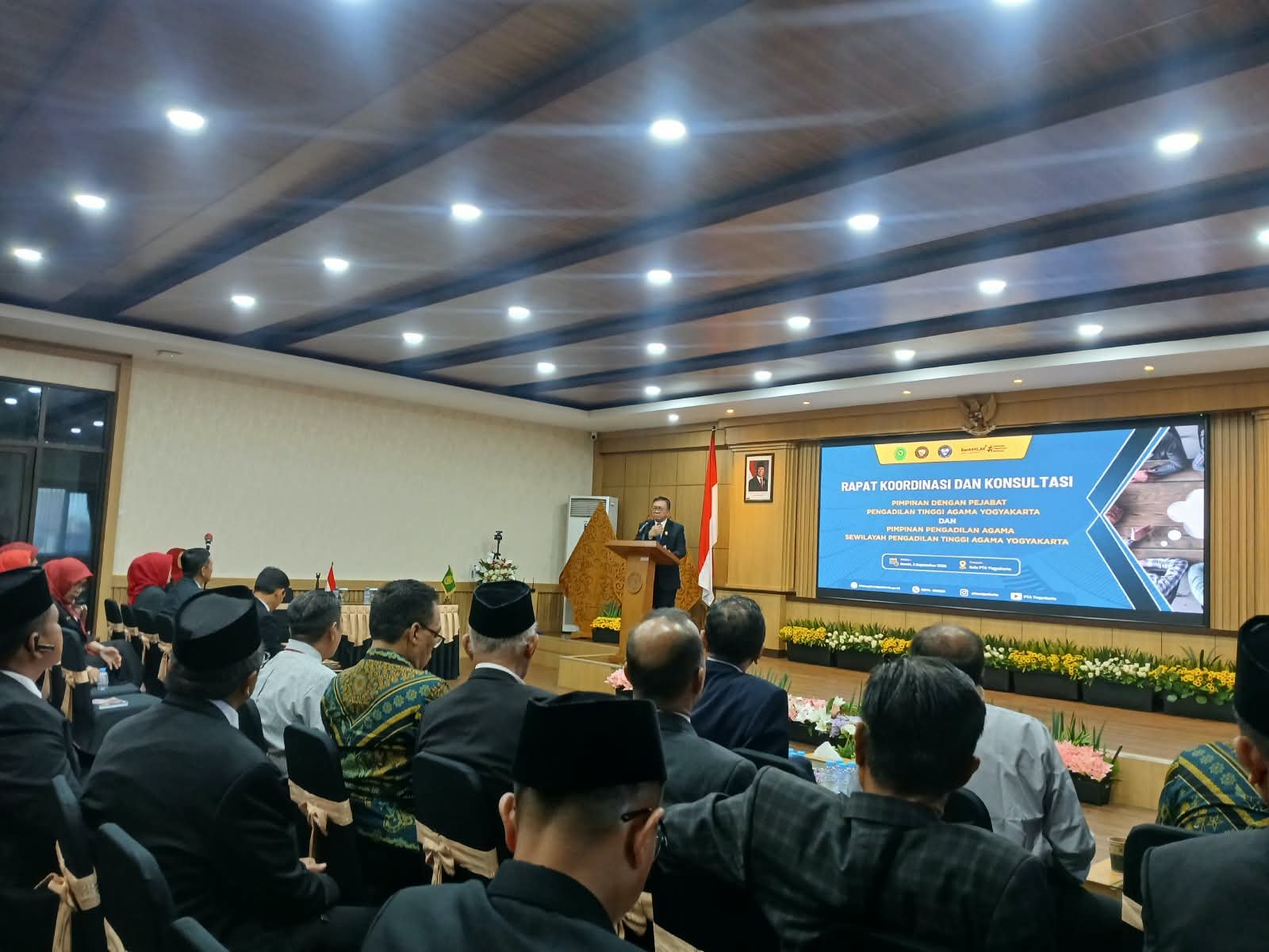 PA Bantul Sampaikan Capaian Kinerja dalam Rapat Koordinasi dan Konsultasi Pimpinan PTA Yogyakarta