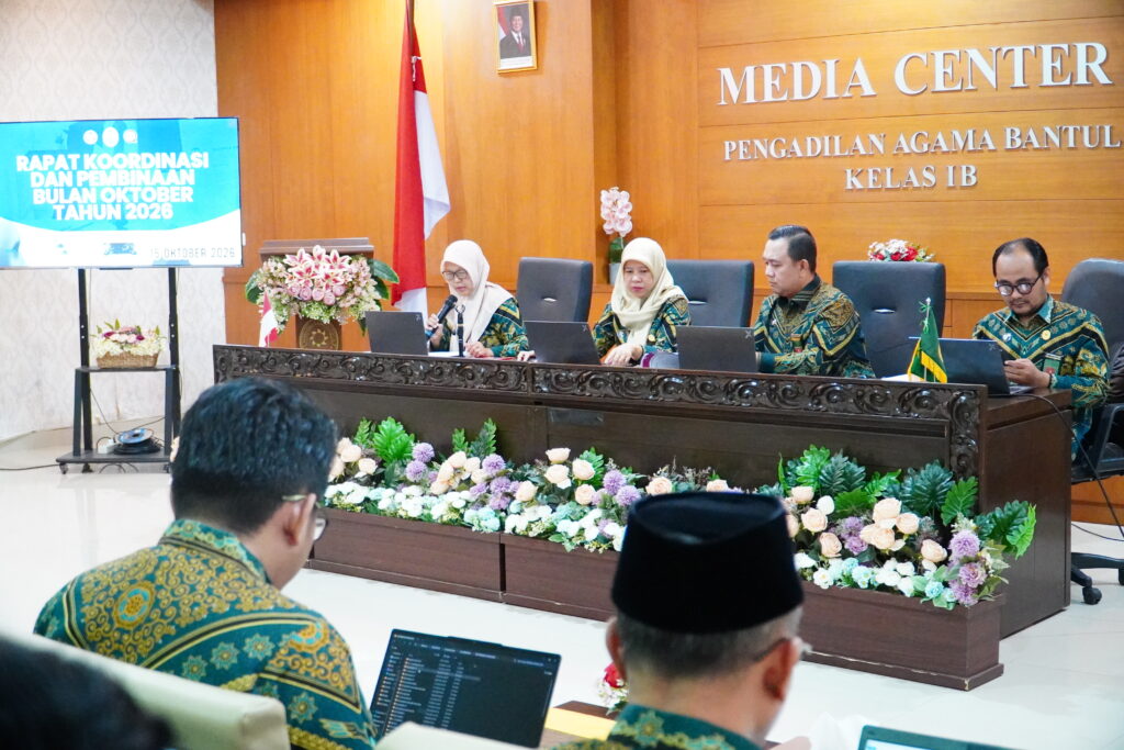 Rapat Koordinasi dan Pembinaan Bulan Oktober 2026